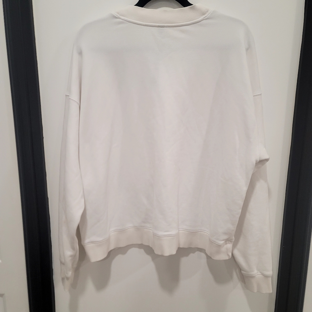 ​Vuori Sedona Weekender Crewneck Sweatshirt Cloud White XL Gorpcore - Picture 12 of 17